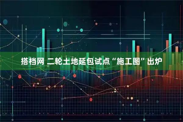 搭档网 二轮土地延包试点“施工图”出炉