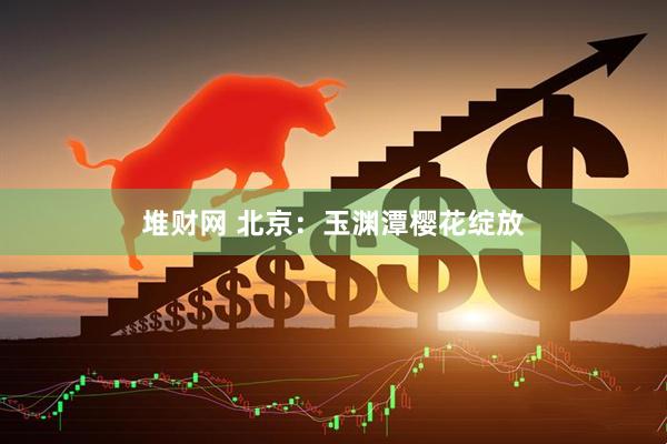 堆财网 北京：玉渊潭樱花绽放