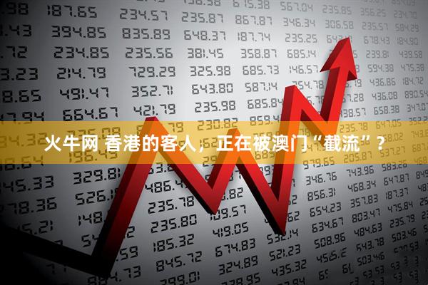 火牛网 香港的客人，正在被澳门“截流”？