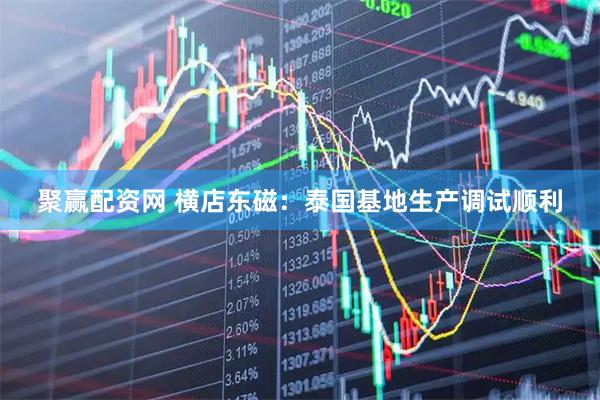 聚赢配资网 横店东磁：泰国基地生产调试顺利