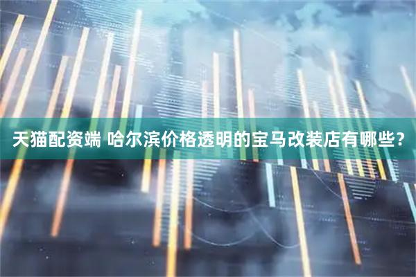 天猫配资端 哈尔滨价格透明的宝马改装店有哪些?